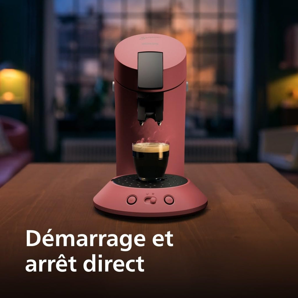 Philips Senseo Original Plus CSA210/35 Rouge Tendre — vue 3