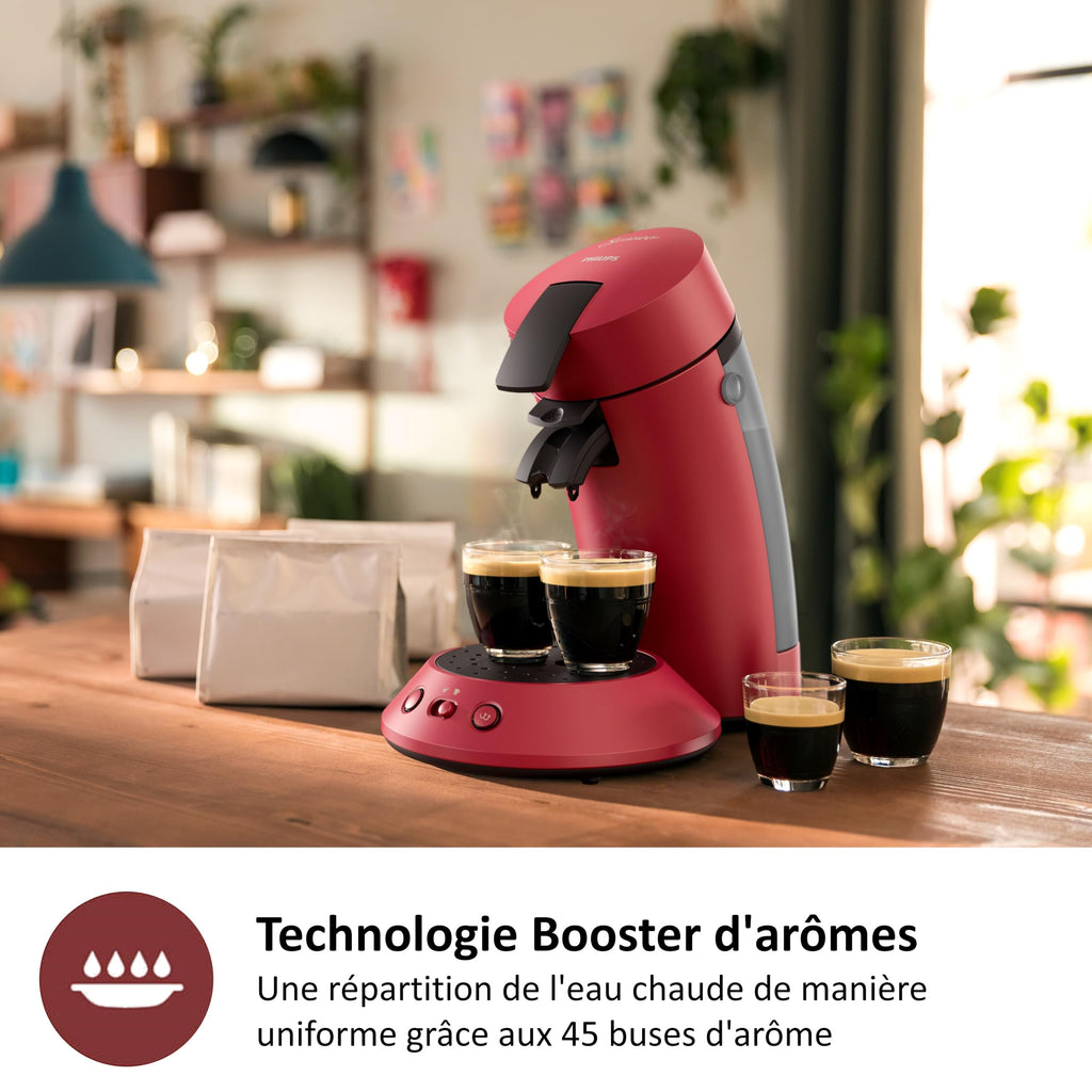Philips Senseo Original Plus CSA210/91 Rouge — vue 4