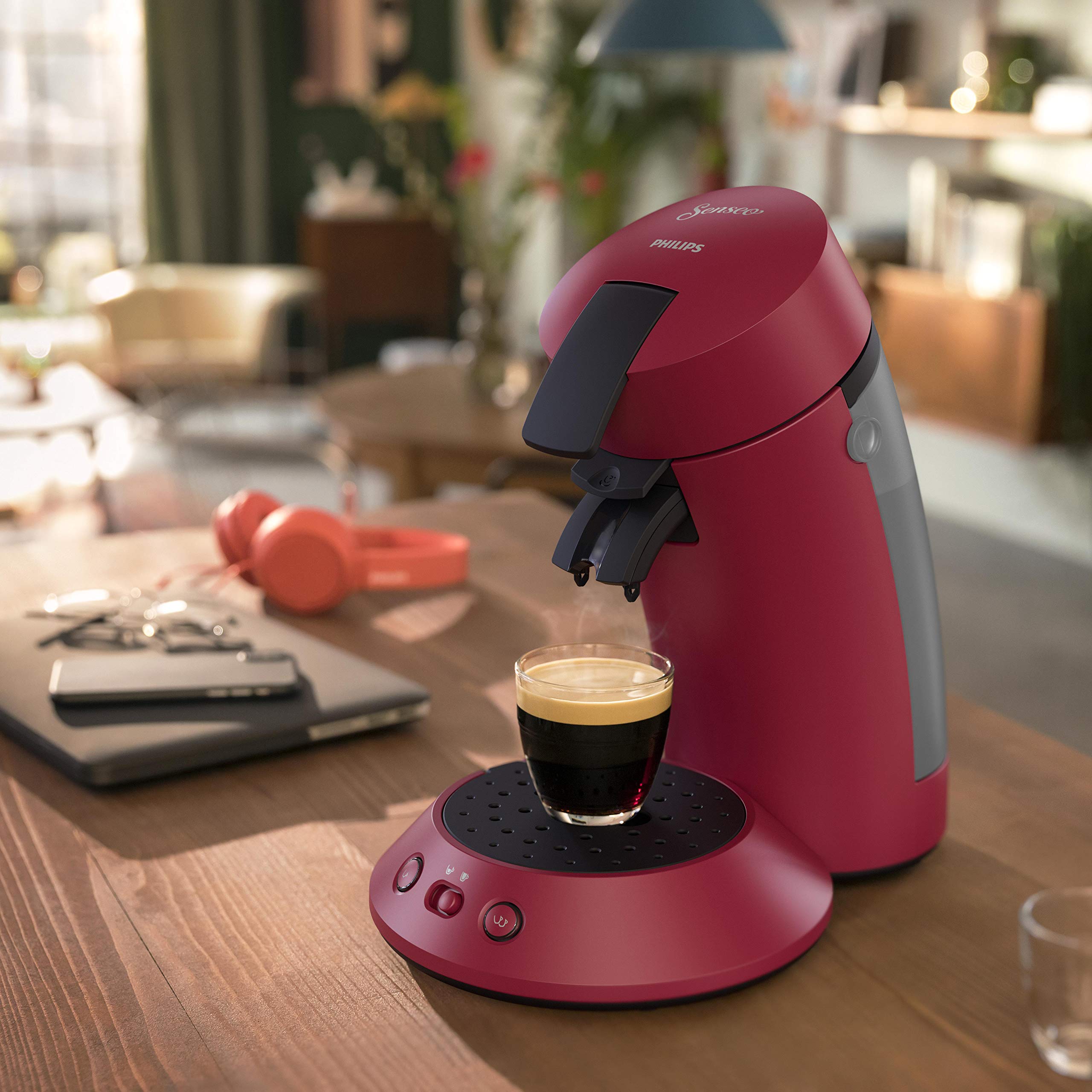 Philips Senseo Original Plus CSA210/91 Rouge — vue 5